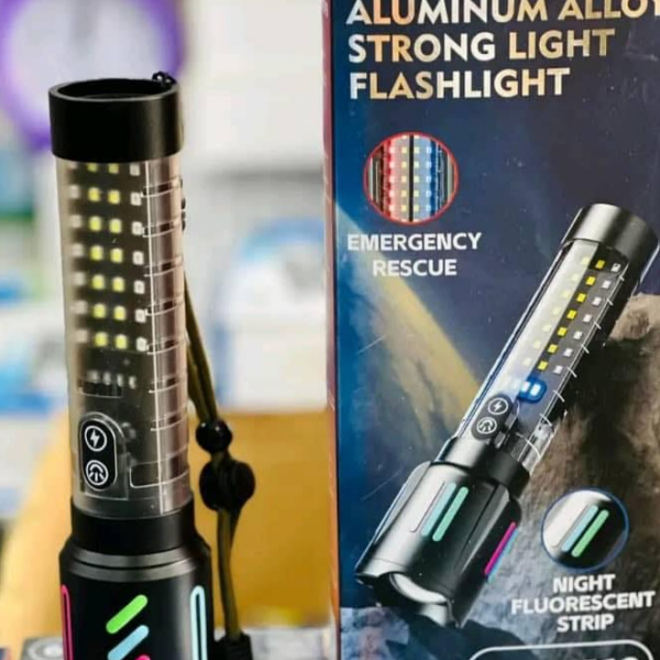 LINTERNA ZOOM led de tiro largo   kezu-kw-w519 color