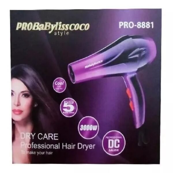 PISTOLA SECADOR tipobabyliss coco pro 8881