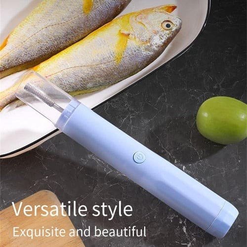 REMOVEDOR rápido de escamas de pescado electrico