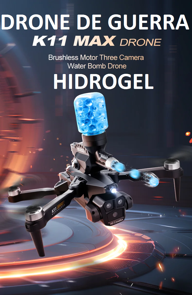 DRONE k11 bombadea bolas hidrohel-3cámara 8K , ANTIobstáculos, fotografía aérea, - Imagen 14