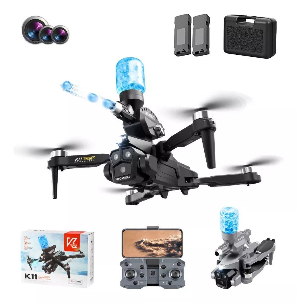 DRONE k11 bombadea bolas hidrohel-3cámara 8K , ANTIobstáculos, fotografía aérea, - Imagen 6