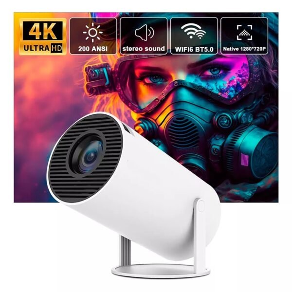 PROYECTOR hy300 Android 11 Bluetooth Wi-fi 6 4k Uhd