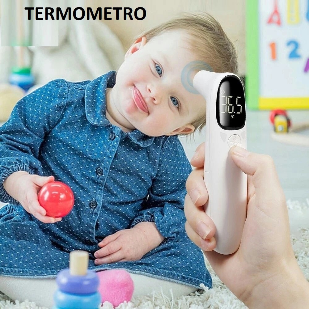 TERMÓMETRO DIGITAL Elfos F02 infrarrojo sin contacto para temperatura corporal - Imagen 2