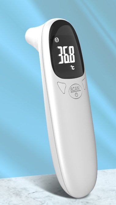TERMÓMETRO DIGITAL Elfos F02 infrarrojo sin contacto para temperatura corporal - Imagen 4