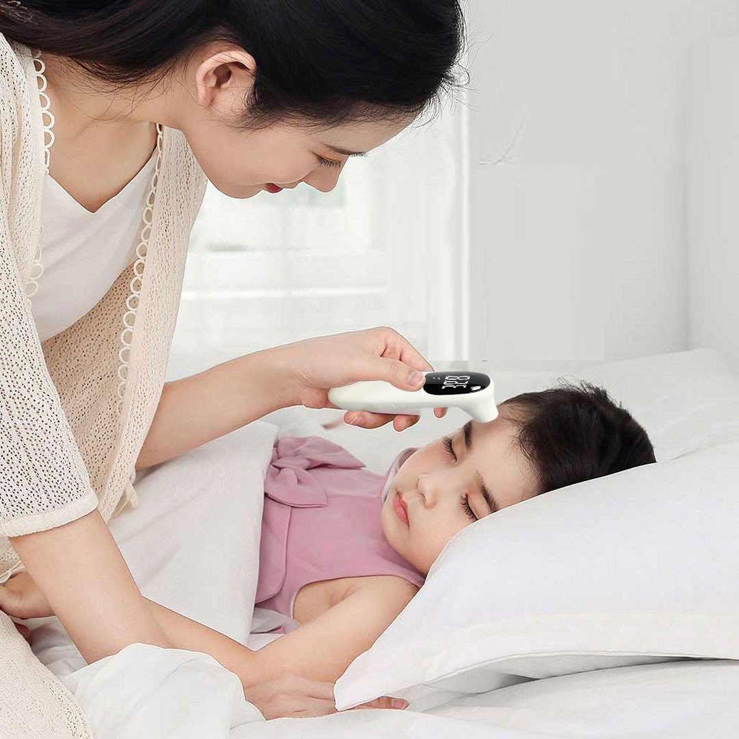 TERMÓMETRO DIGITAL Elfos F02 infrarrojo sin contacto para temperatura corporal - Imagen 7