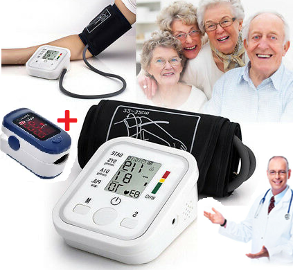 TENSIOMETRO VOZ EN ESPAÑOL y OXIMETRO Combo energia (promo)