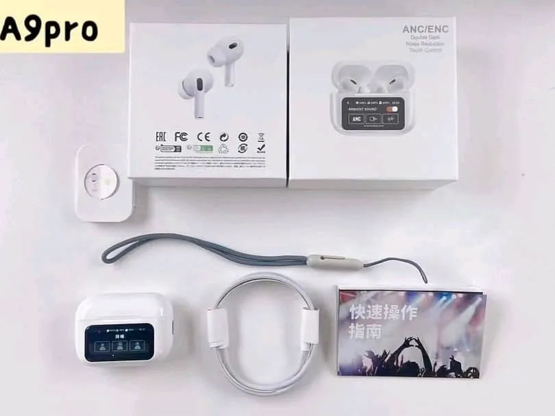 AURICULAR a9 pro Bt reduccion ruido pantallla tactil - Imagen 5