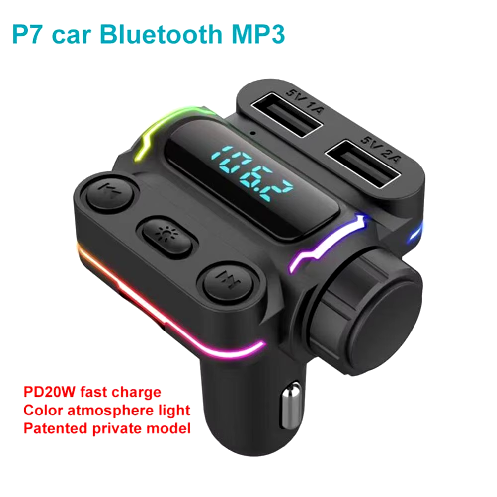 ADAPTADOR BLUETOOH PARA EL CARRO ENCENDEDOR P7 20W