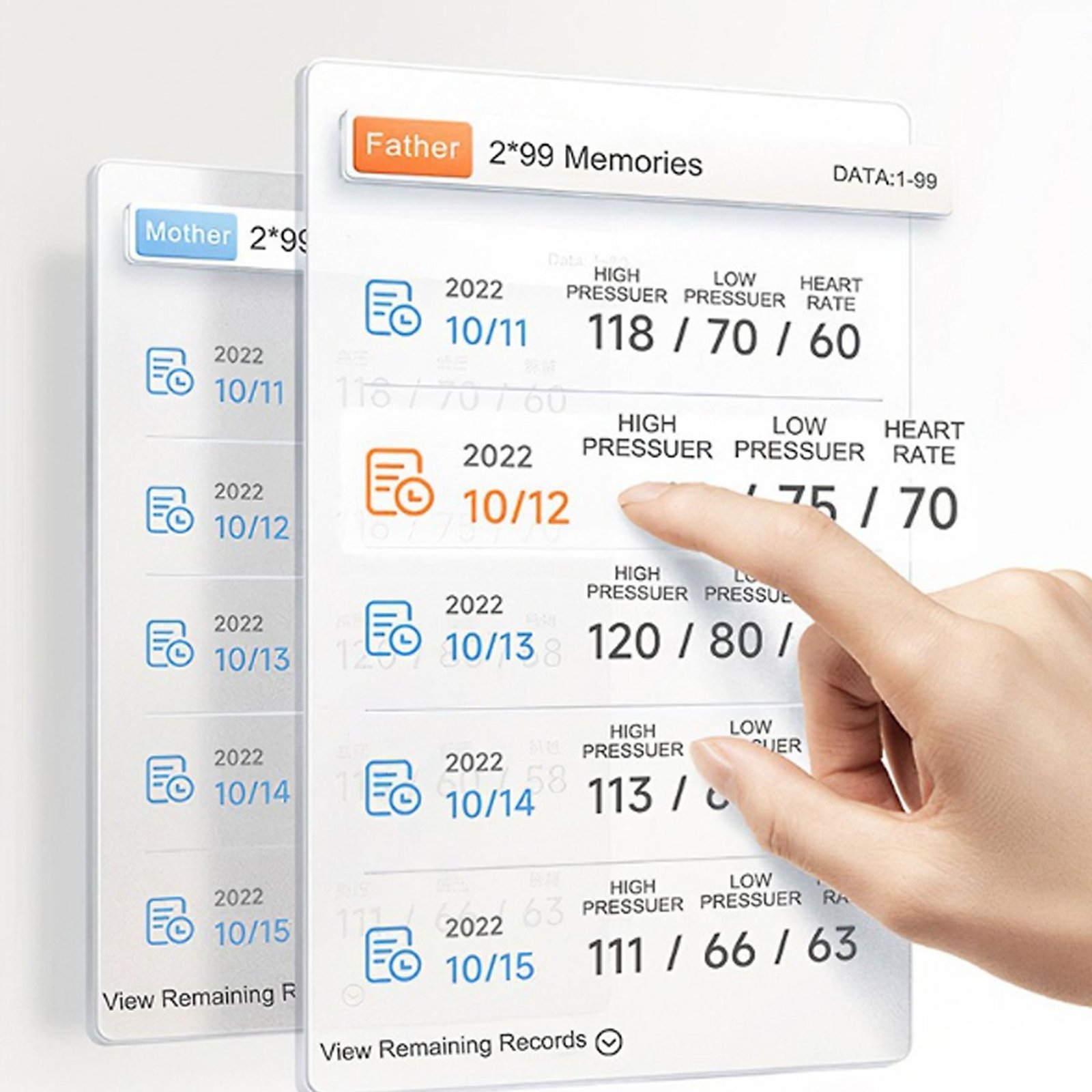 TENSIOMETRO COLOR Monitor presion arterial arm style BPRM8101 color - Imagen 7