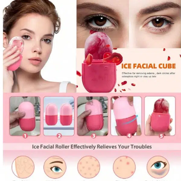 RODILLO de hielo para estiramiento Facial 2X25mil