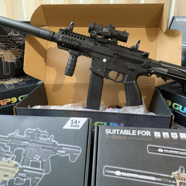 JUGUETE LANZA HIDROGEL mp-5 electric mini shot ARP9GUN