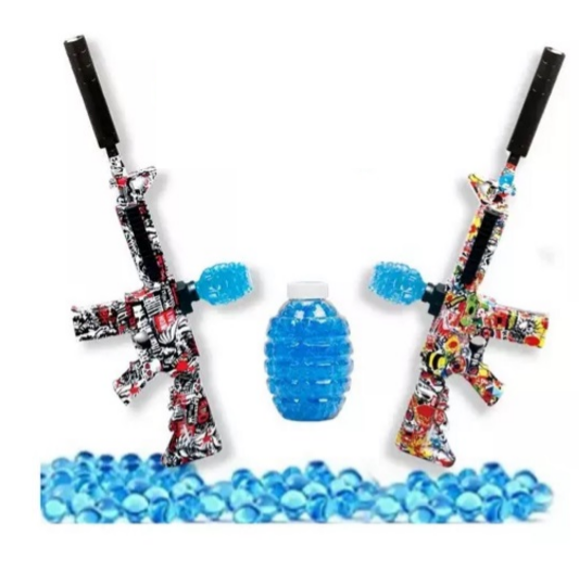 JUGUETE LANZA HIDROGEL mp-5 electric mini shot M216 COLOR - Imagen 2