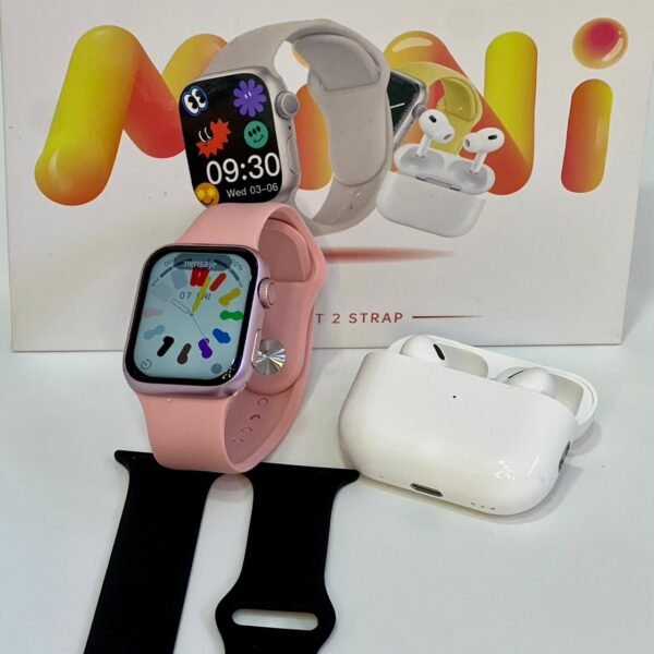 RELOJ SMARTwatch mini pro run11 combo airpods pro amoled CN RU11