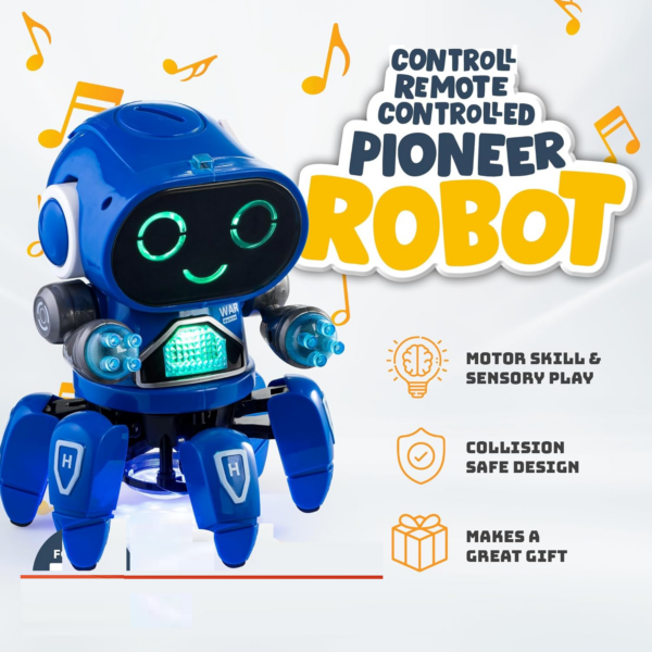 JUGUETE ROBOT Pionner bot  pilas