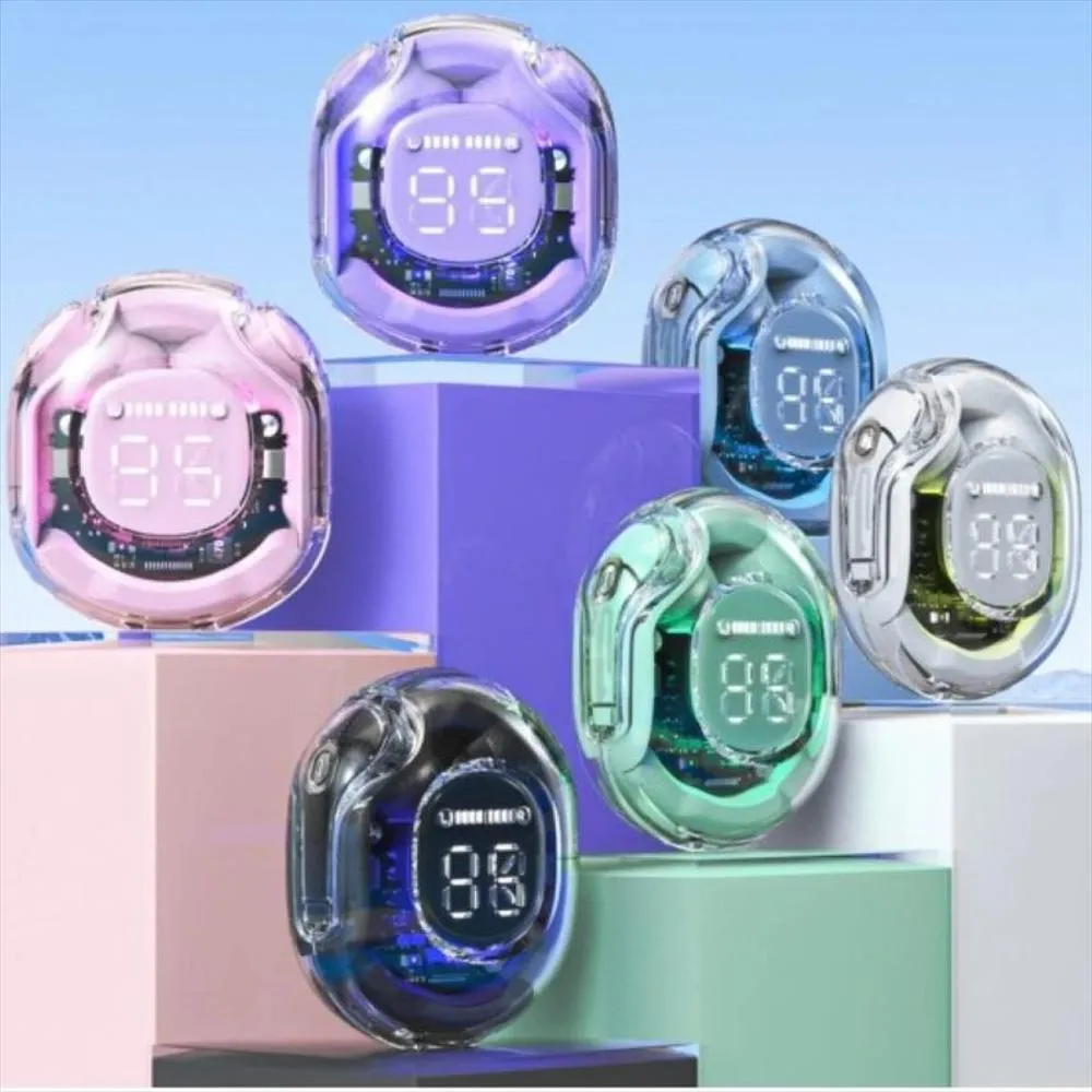 AURICULAR ULTRA PODS PRO 2x49mil colores transparentes