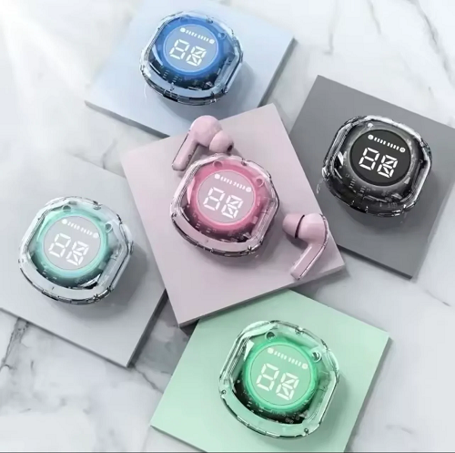 AURICULAR ULTRA PODS PRO 2x49mil colores transparentes - Imagen 4