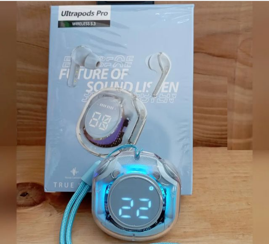 AURICULAR ULTRA PODS PRO 2x49mil colores transparentes - Imagen 6