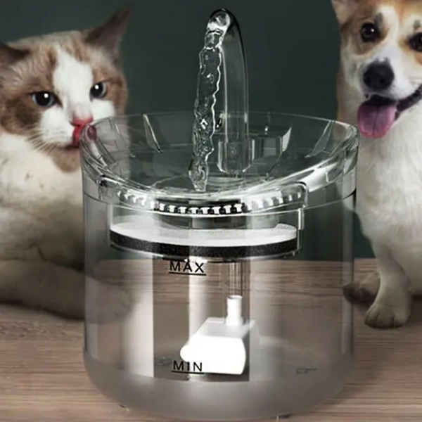 Bebedero fuente de grifo para mascotas con 3 wf060 filtro purificador 2L