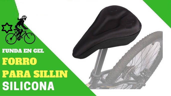 PROTECTOR Funda Sillin En Gel Cubierta para Asiento Galapago Bicicleta - Imagen 2