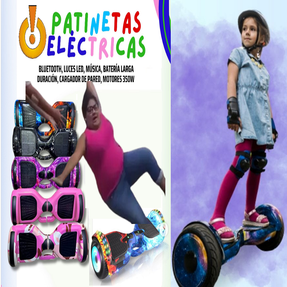 MALUMETA Scooter Eléctrica Smart 6.5 Con Bluetooth patineta eléctrica o hoverboard - Imagen 5