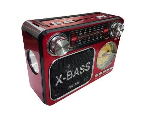 RADIO LINTERNA usb am/fm Recargable -meier m36bt