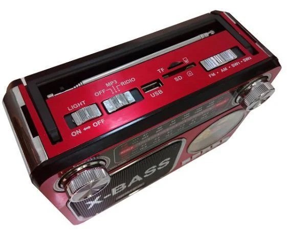 RADIO LINTERNA usb am/fm Recargable -meier m36bt - Imagen 3