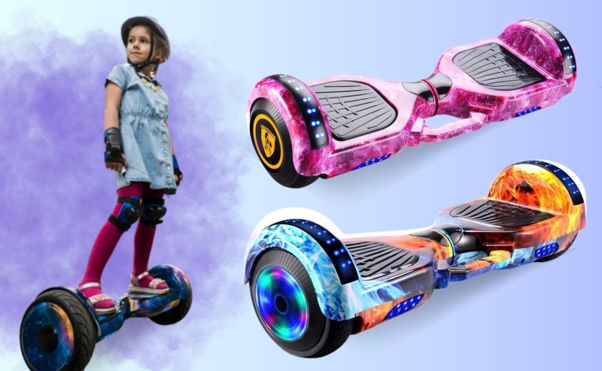 MALUMETA Scooter Eléctrica Smart 6.5 Con Bluetooth patineta eléctrica o hoverboard - Imagen 4