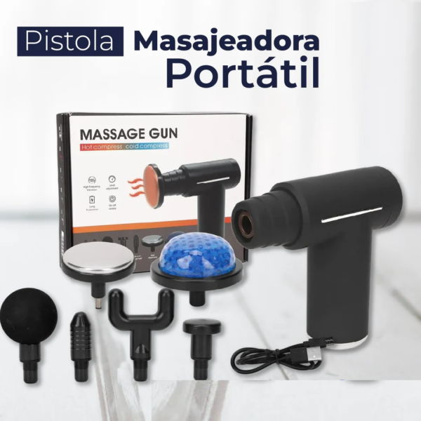 MASSAGEGUN massage SMART jy760plus - 14cm calor y frio