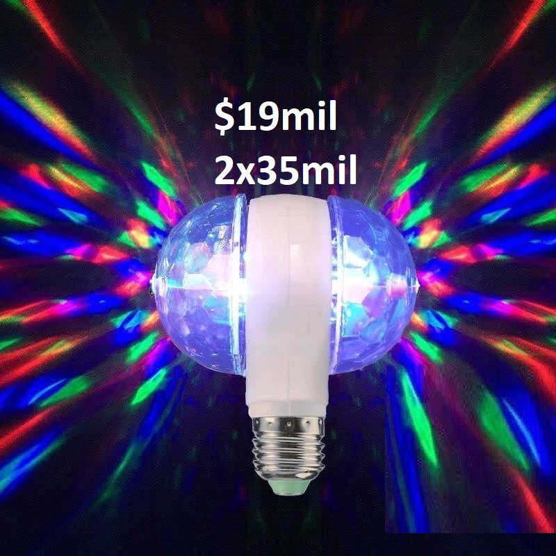 BOMBILLO LED DOBLE GIRATORIO Promo2x35mil - Imagen 6