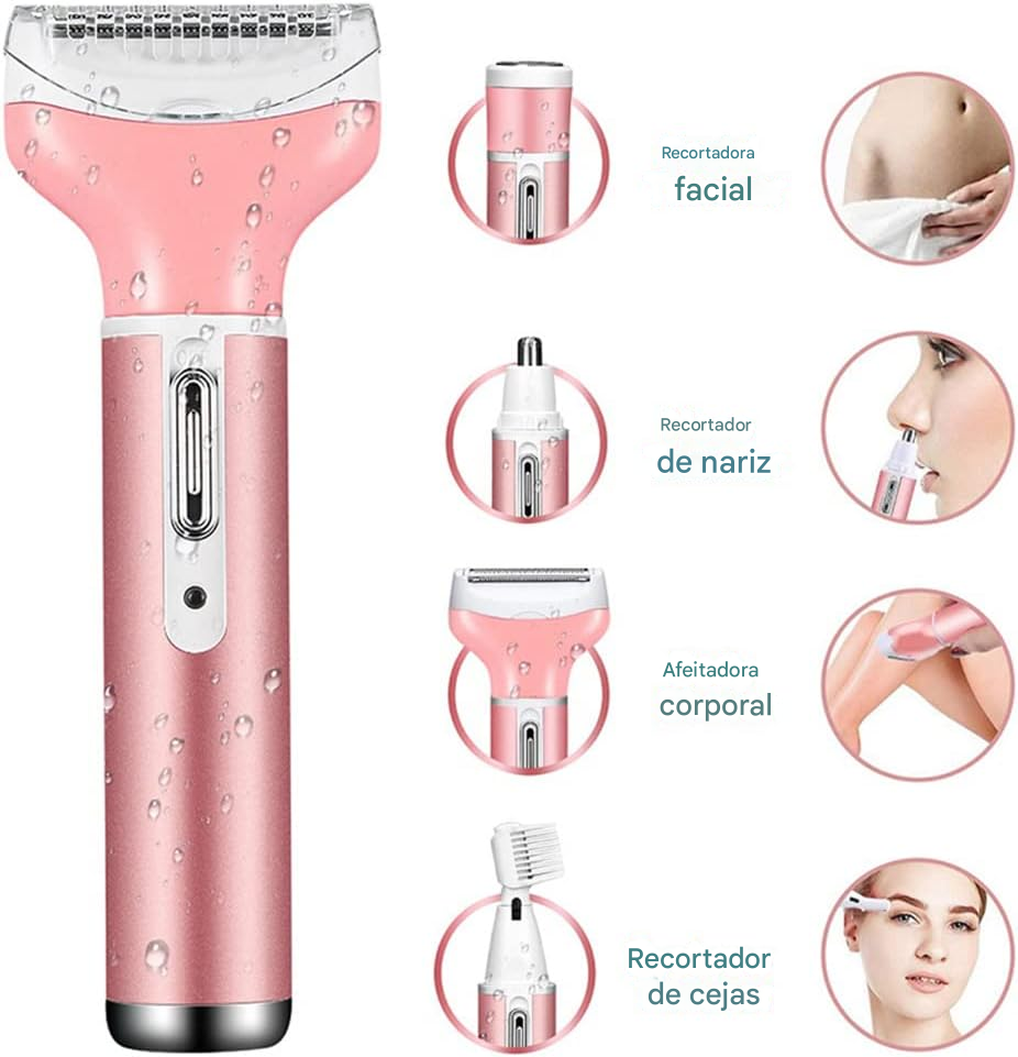 Maquina depilador Kemei 6637 4en1 - Imagen 9