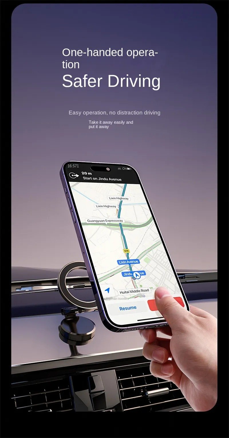 GANCHO Mobile car fold magnético horder 360 - Imagen 4