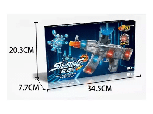 JUGUETE LANZA Dardos Y Balas De Hidrogel Con Luces Akm-47 - Imagen 8