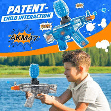 JUGUETE LANZA Dardos Y Balas De Hidrogel Con Luces Akm-47 - Imagen 9