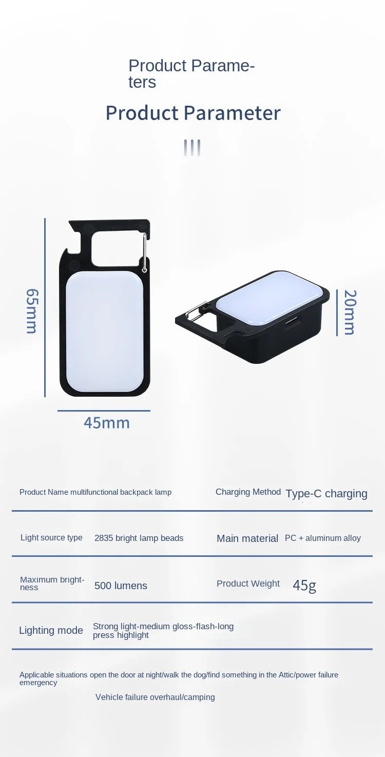 LINTERNA reflector mini llavero L3154 - Imagen 4
