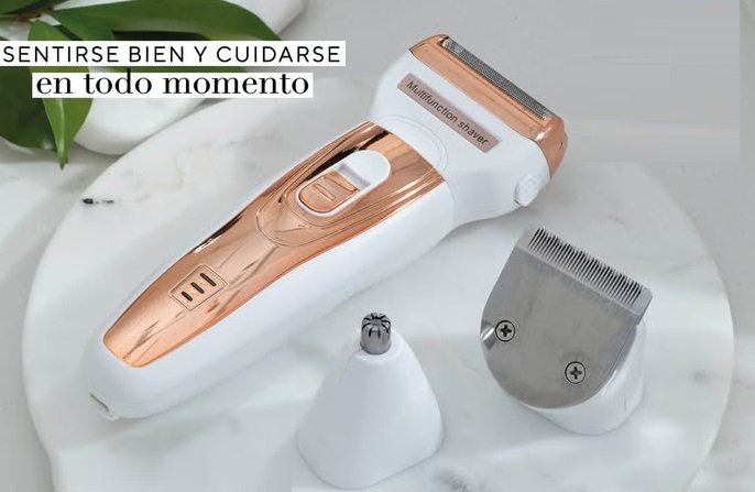 MAQUINA multiusos: afeitar, patillera y cortador vellos nariz sk-329 - Imagen 4