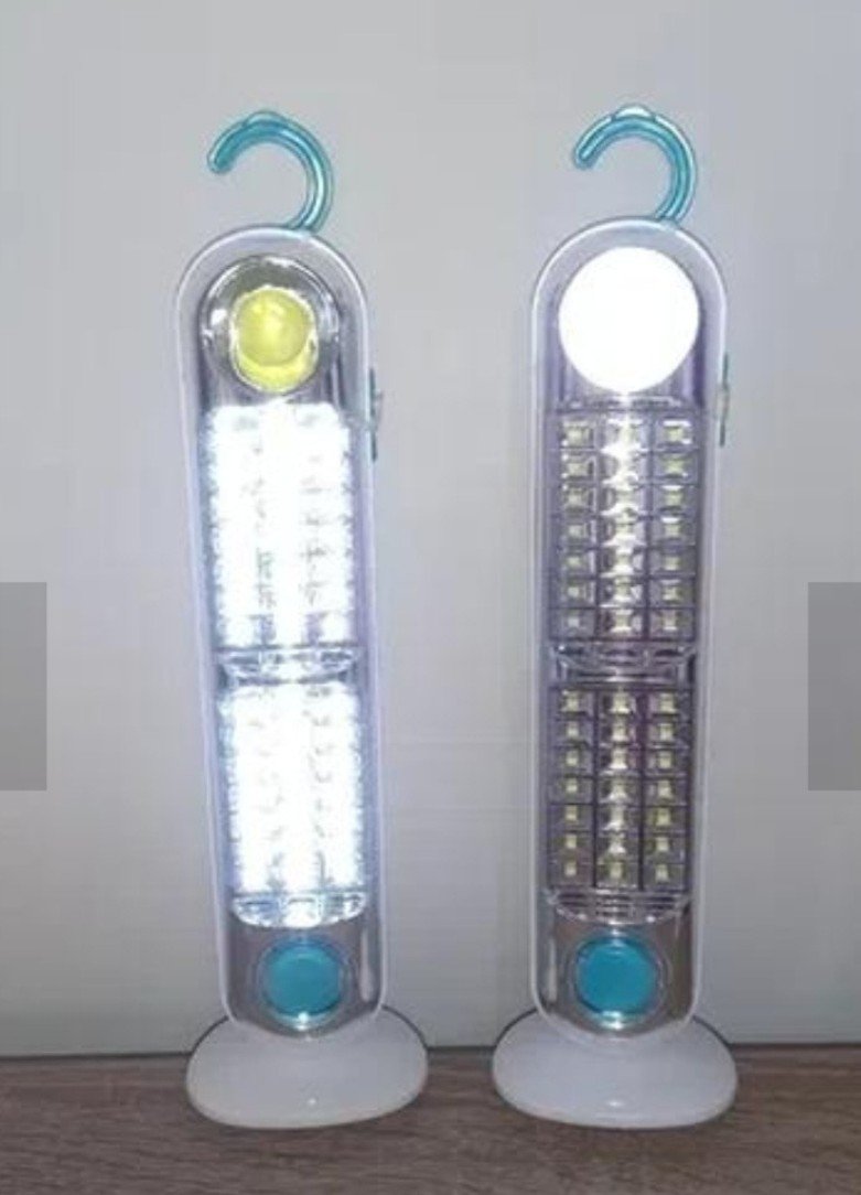 LINTERNA LAMPARA 42LED recargable de emergencia, con panel solar, colgante y base - Imagen 4