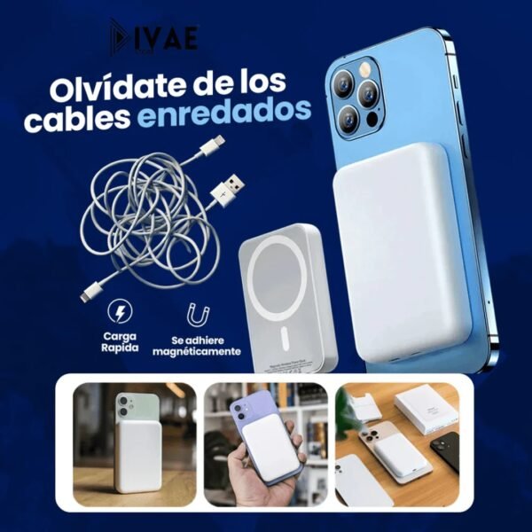 POWERBANK portatil tiporiginal mangenita segura iphone bateria