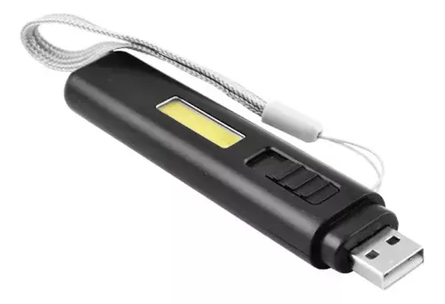 LINTERNA usb laser + luz uv + laser 3 en 1- recargable - Imagen 3