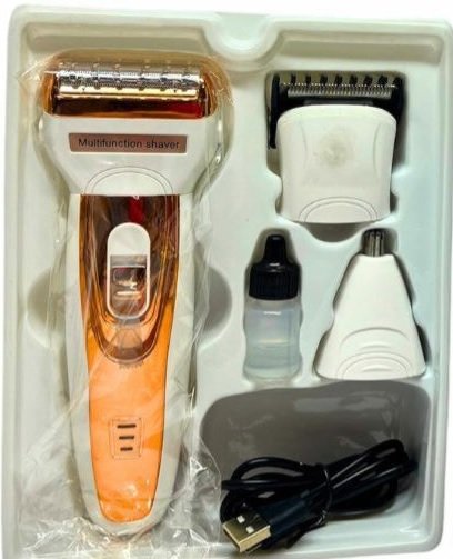 MAQUINA multiusos: afeitar, patillera y cortador vellos nariz sk-329 - Imagen 3