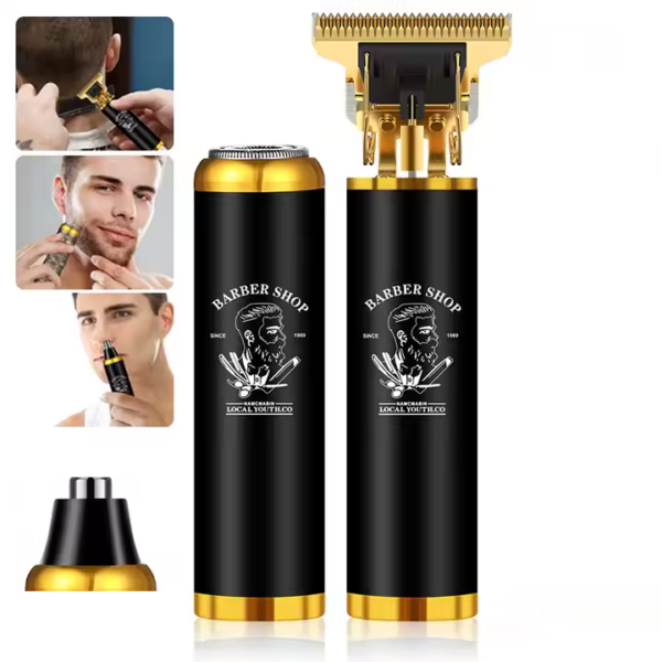 MAQUINA Patillera y razudadora+nariz RAZOR 3en1  con pantalla promo