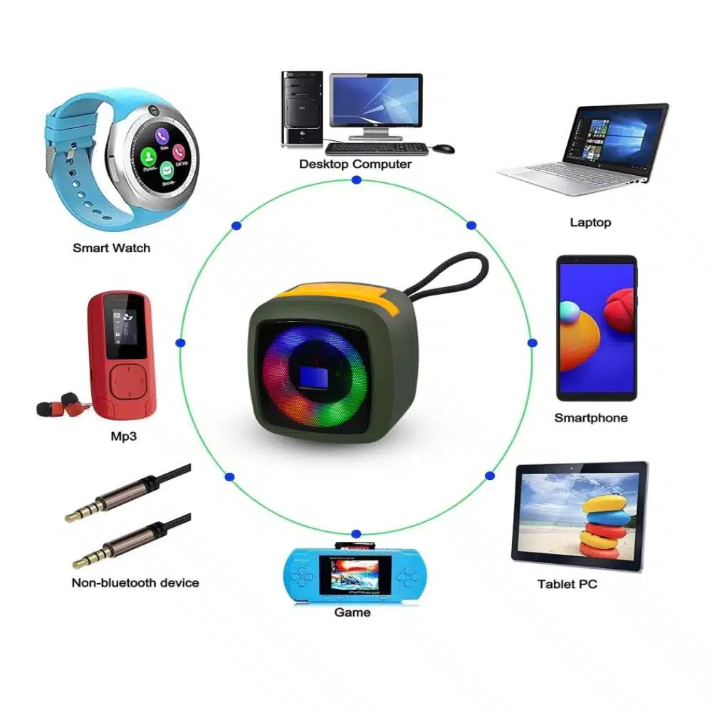 PARLANTE Music x-911 recargable bt usb tws - Imagen 4