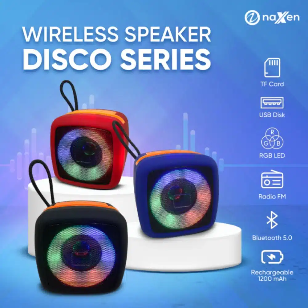 PARLANTE Music x-911 recargable bt usb tws