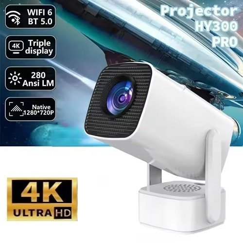 PROYECTOR Video Portátil LED F5 con parlante hy300pro