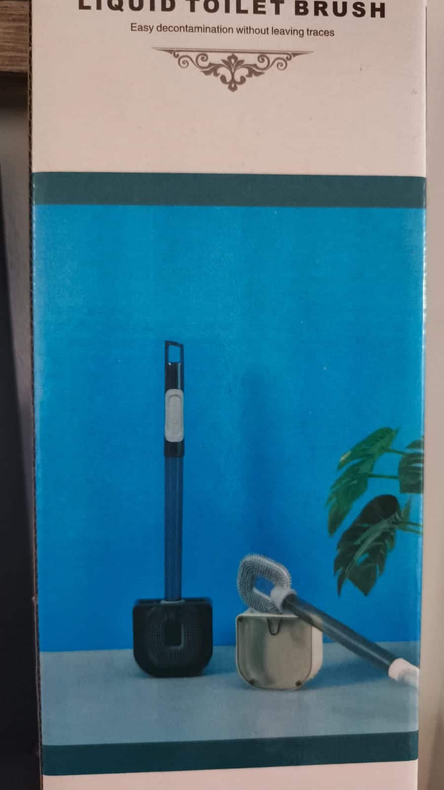 CEPILLO DOSIFICADOR Silicona Flexible Colgante Para Limpieza De Baño - Imagen 3