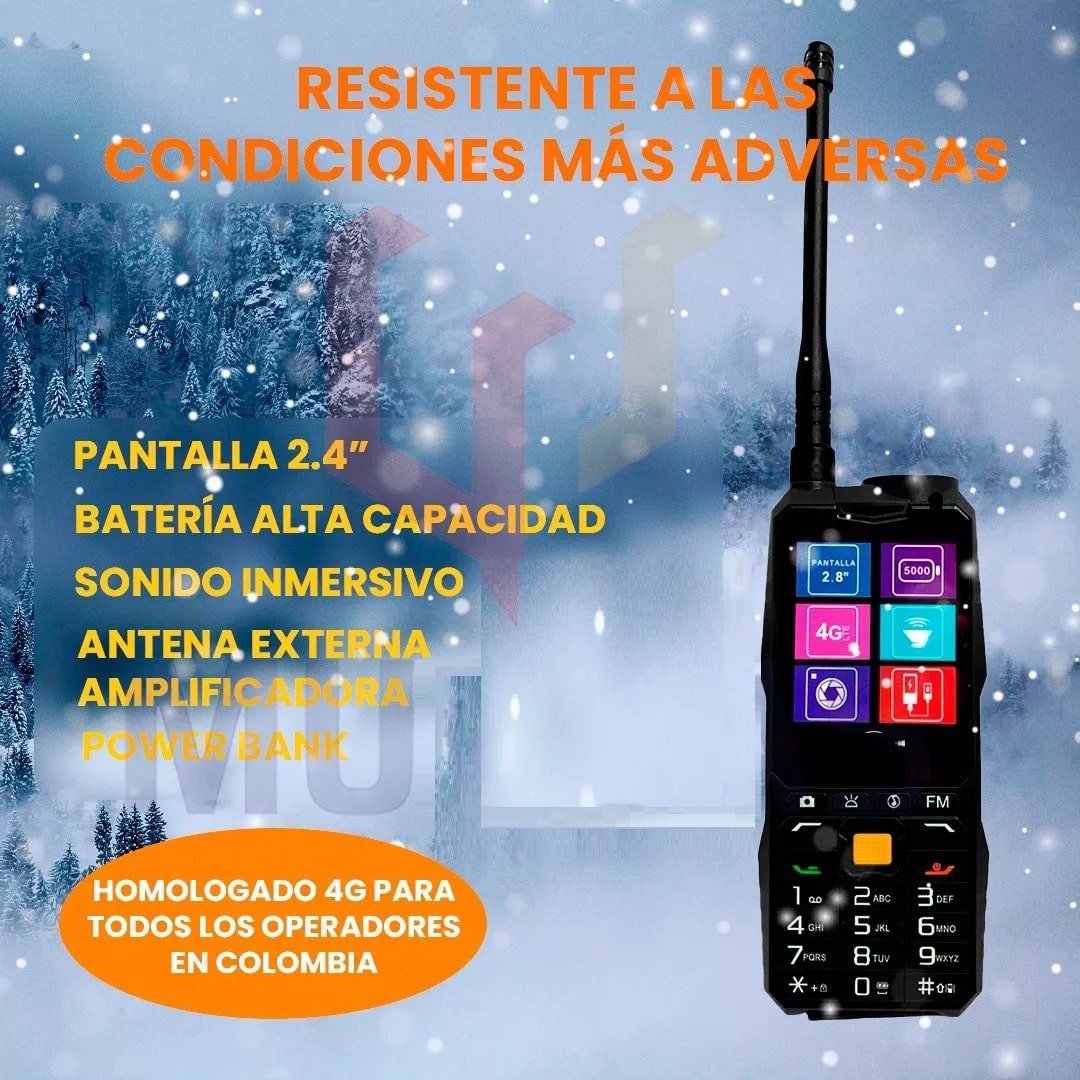 CELULAR GRAN Corn PoweRK Pro powerbank PARLANTE trabajo pesado - Imagen 14