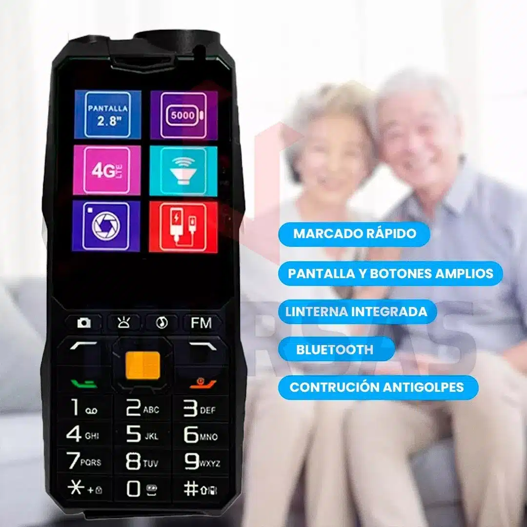 CELULAR GRAN Corn PoweRK Pro powerbank PARLANTE trabajo pesado - Imagen 13