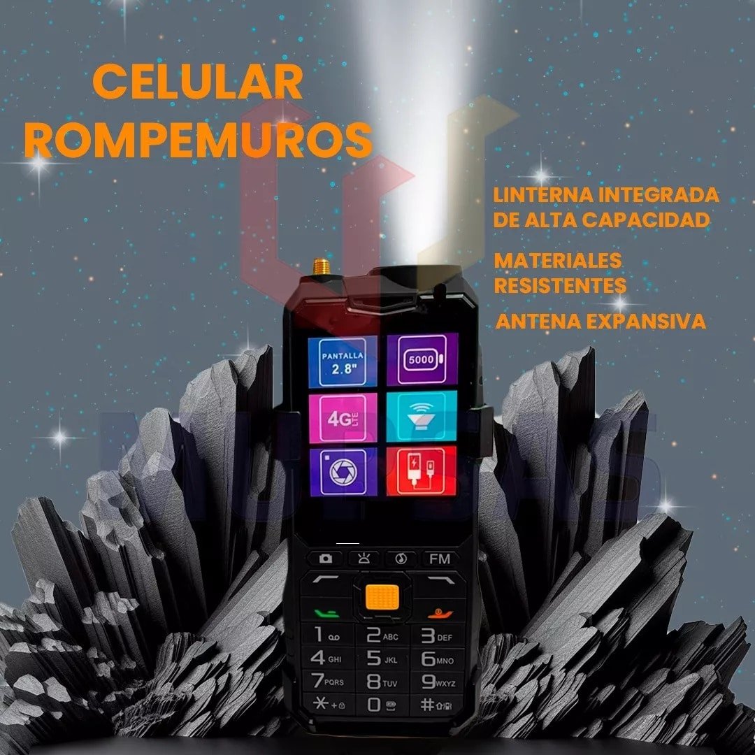 CELULAR GRAN Corn PoweRK Pro powerbank PARLANTE trabajo pesado - Imagen 12