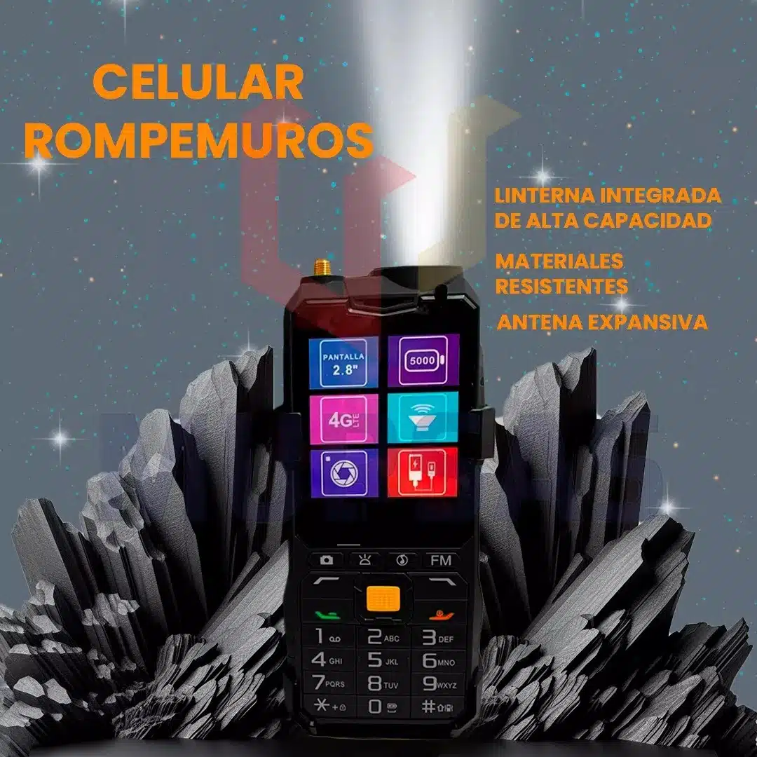CELULAR GRAN Corn PoweRK Pro powerbank PARLANTE trabajo pesado - Imagen 12