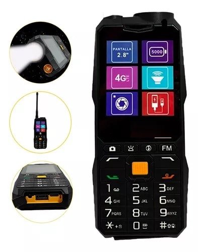 CELULAR GRAN Corn PoweRK Pro powerbank PARLANTE trabajo pesado - Imagen 11