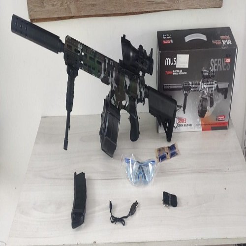 JUGUETE LANZA HIDROGEL mp4 electric mini shot 228B